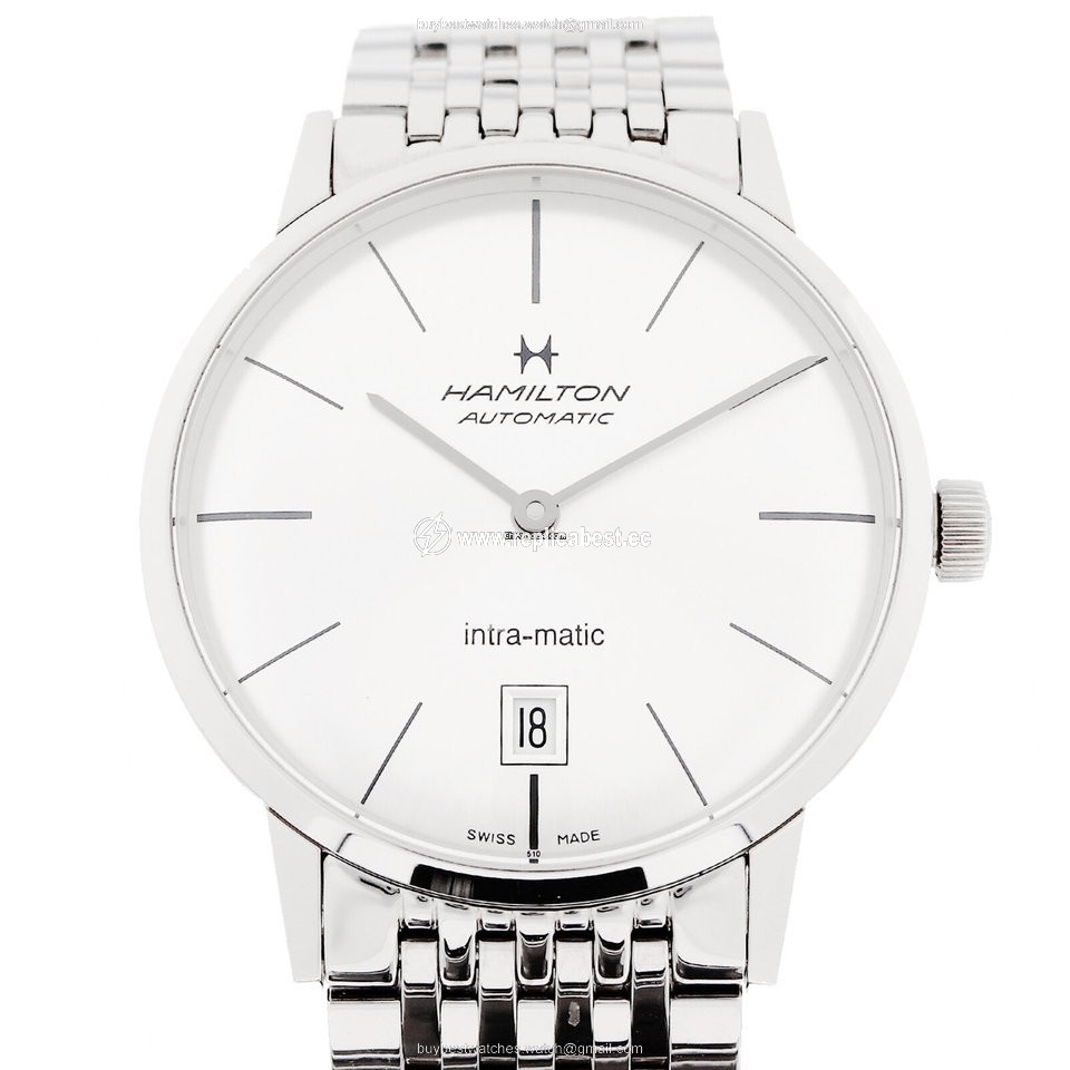 Hamilton Intra-Matic Mens watch Unisex Automatic Steel NUMBER H38455151