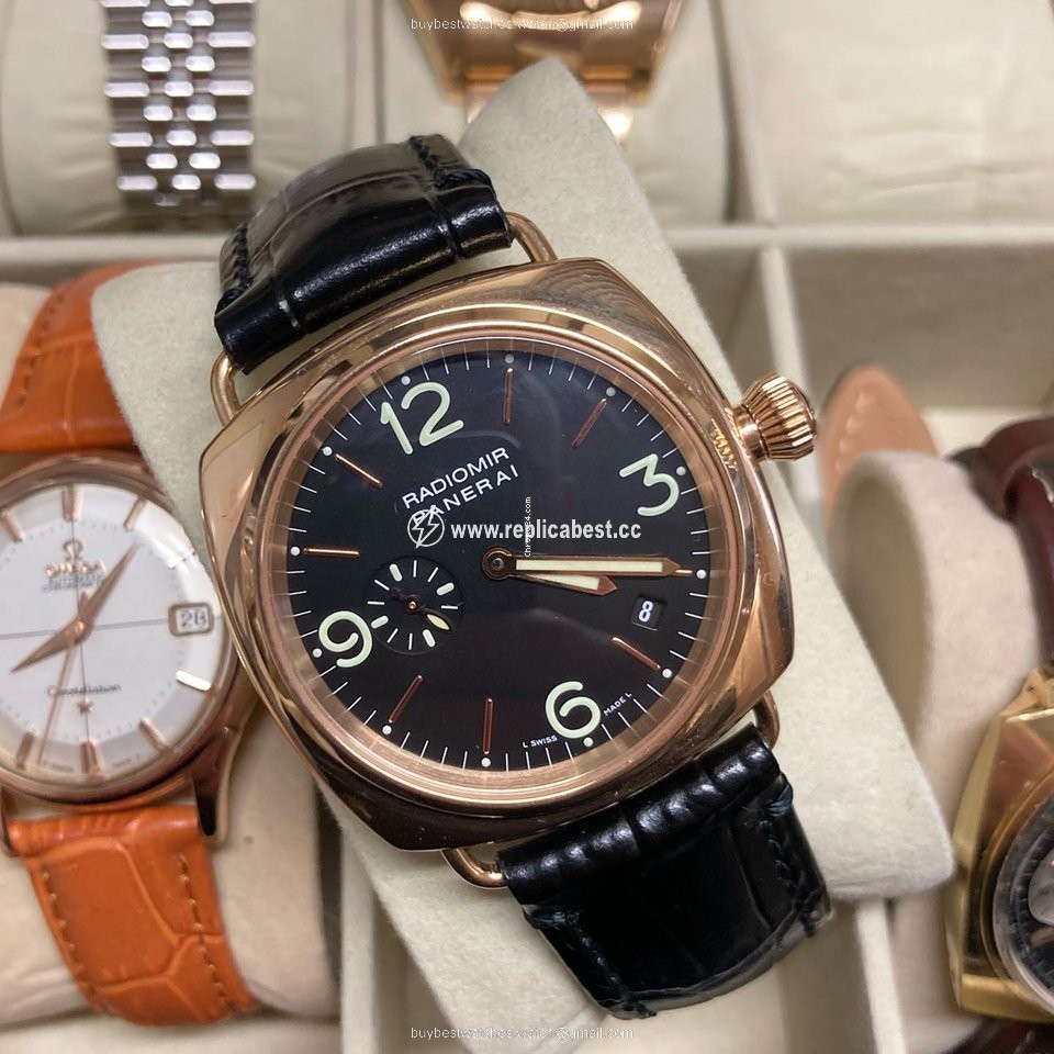Panerai Radiomir Mens watch Unisex Automatic Rose gold PAM 00103