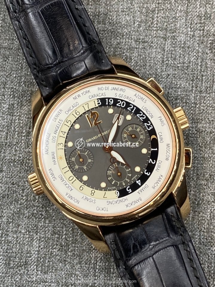 Girard Perregaux WW.TC Mens watch Unisex Automatic Rose gold 49800-52-521
