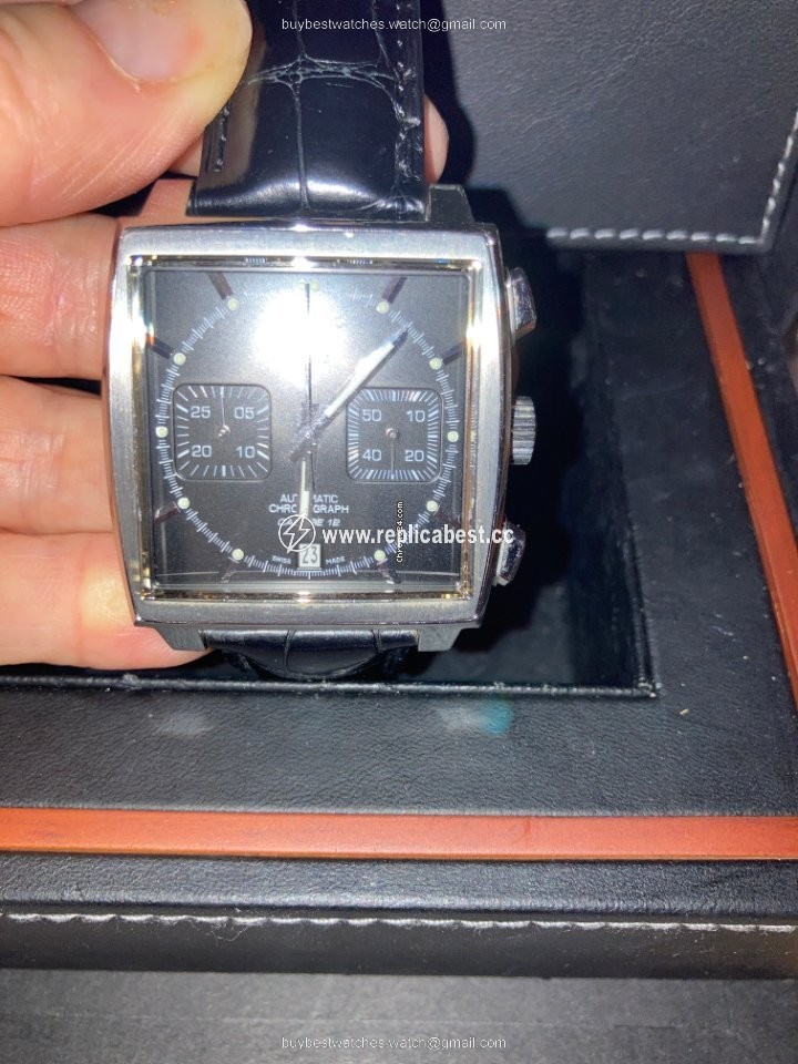 TAG Heuer Monaco Calibre 12 Mens watch Unisex Automatic Steel CAW2110.FC6177