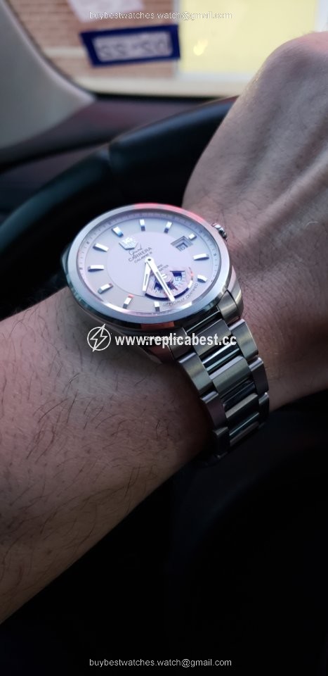 TAG Heuer Grand Carrera Mens watch Unisex Automatic Steel WAV511B.BA0900