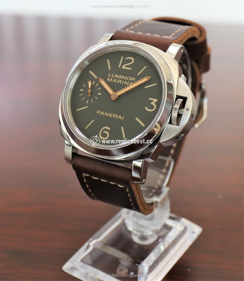 Panerai Mens watch Unisex Manual winding Steel PAM 00911