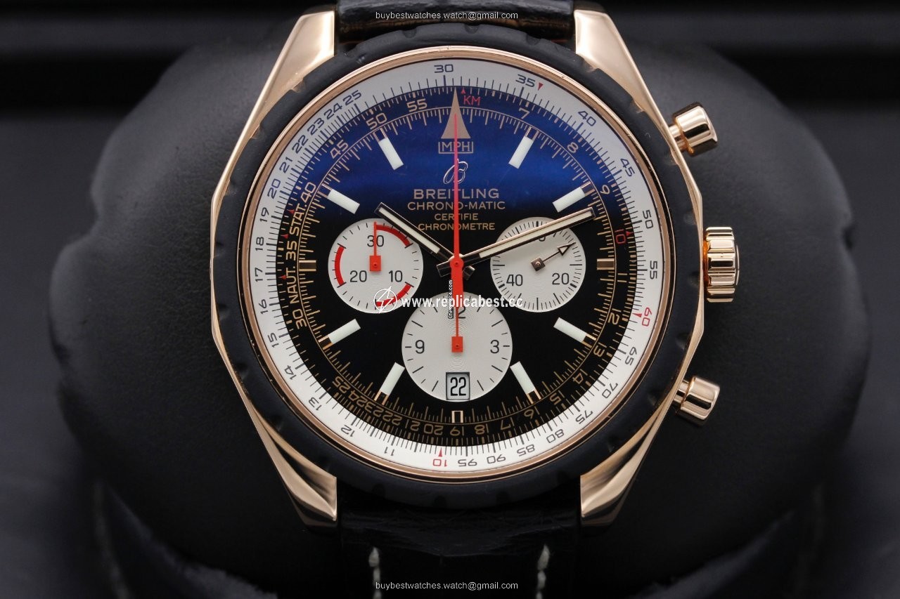 Breitling Chrono-Matic 49 Rose gold R14360