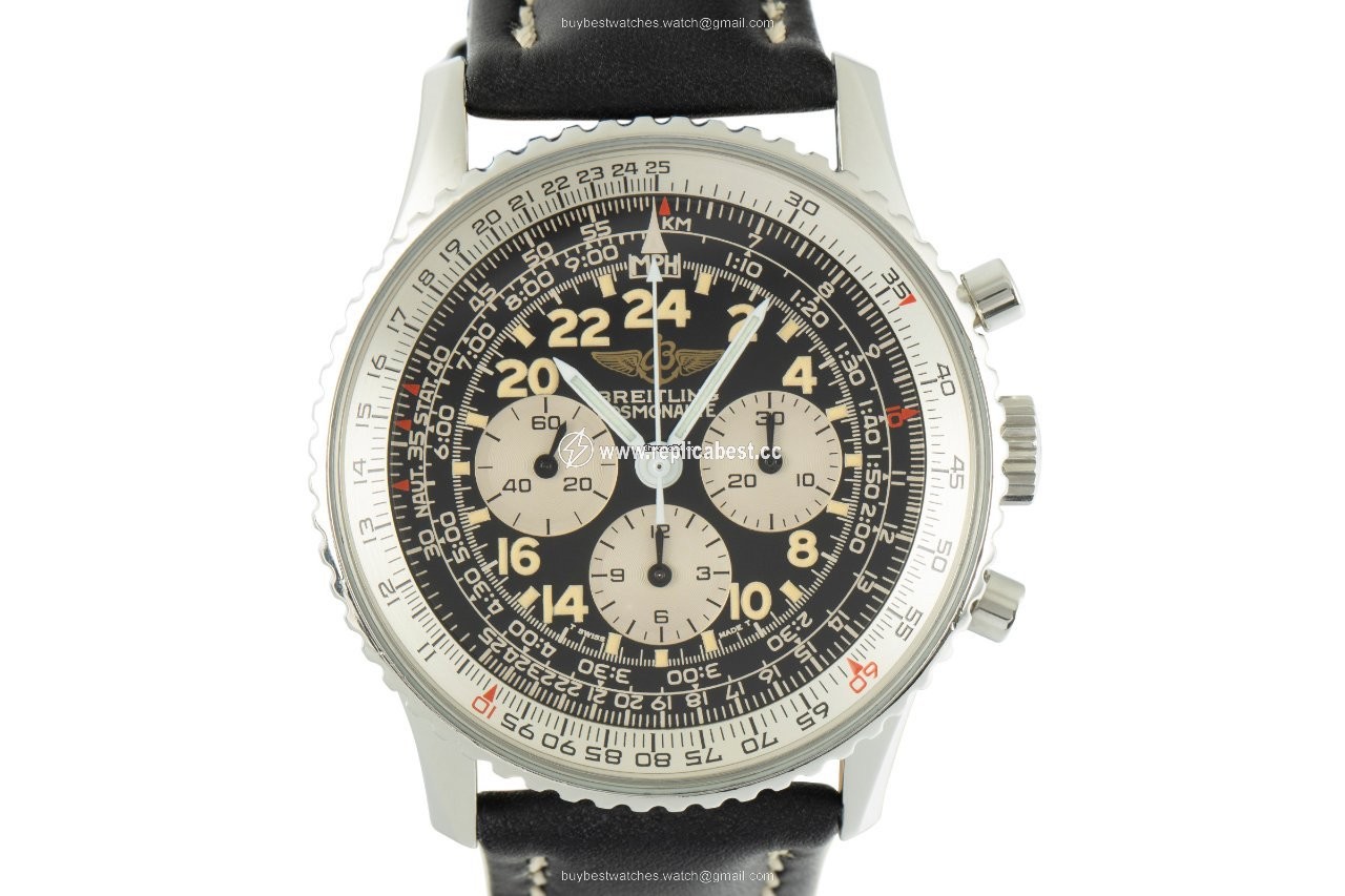 Breitling Navitimer Cosmonaute Mens watch Unisex Manual winding Steel A12019