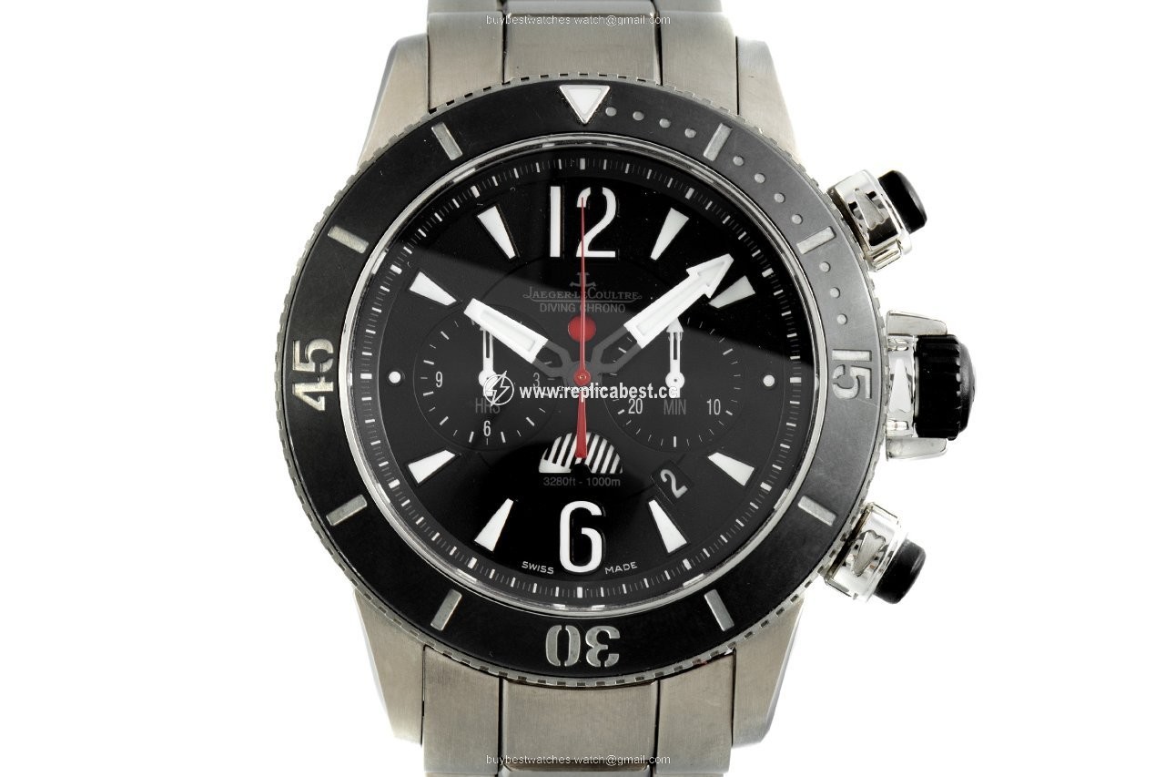 Jaeger-LeCoultre Master Compressor Diving Chronograph GMT Navy SEALs Mens watch Unisex Automatic Titanium 159.T.C7