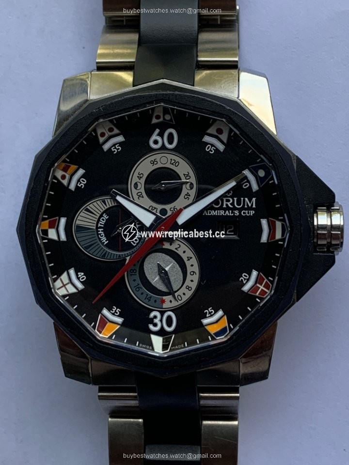 Corum Admirals Cup Seafender Tides 48 Mens watch Unisex Automatic Titanium 277.931.06-V791AN12