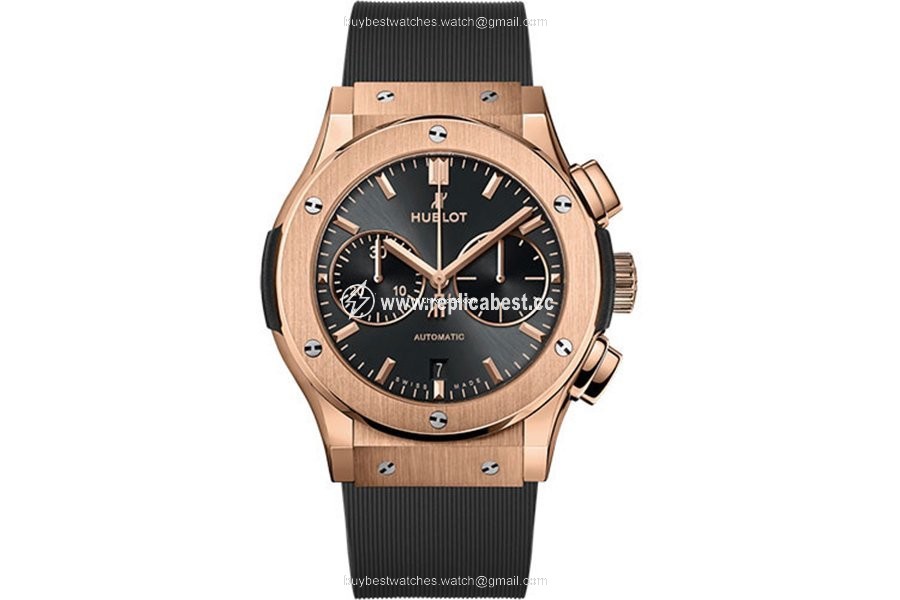 Hublot Classic Fusion Racing Grey Mens watch Unisex Automatic Rose gold 521.OX.7081.RX