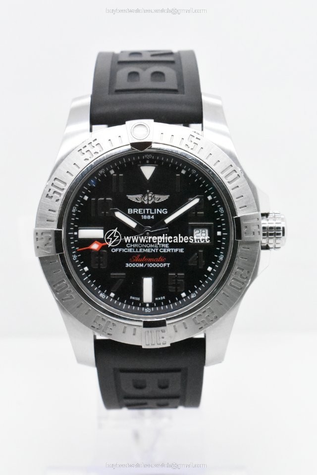 Breitling Avenger II Seawolf Mens watch Unisex Automatic Steel A1733110 BC30 109W A20BASA.1