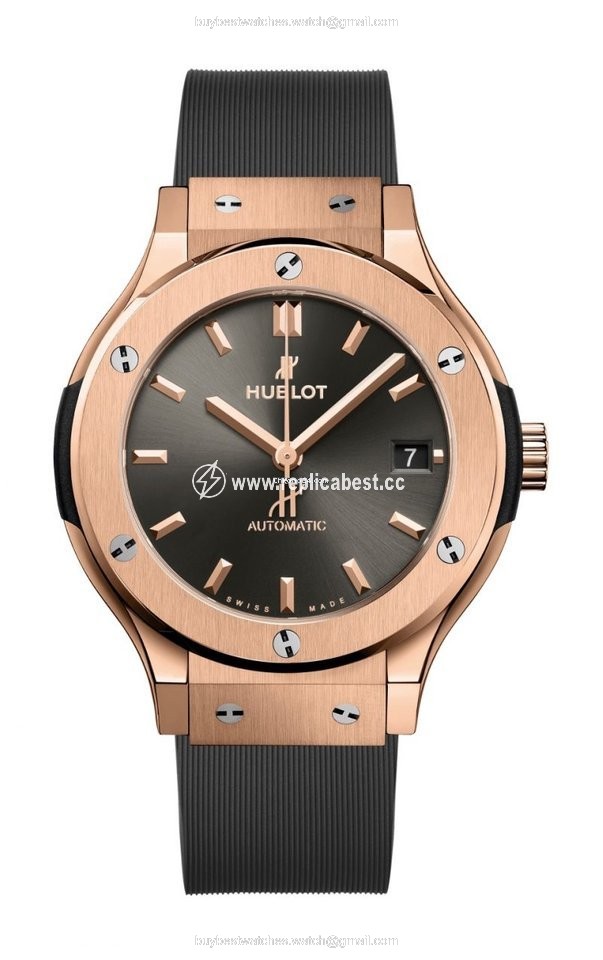 Hublot Classic Fusion Racing Grey Mens watch Unisex Automatic Rose gold 542.OX.7081.RX