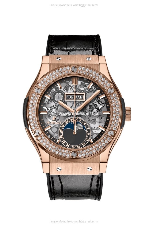Hublot Classic Fusion Aerofusion Mens watch Unisex Automatic Rose gold 547.OX.0180.LR.1104