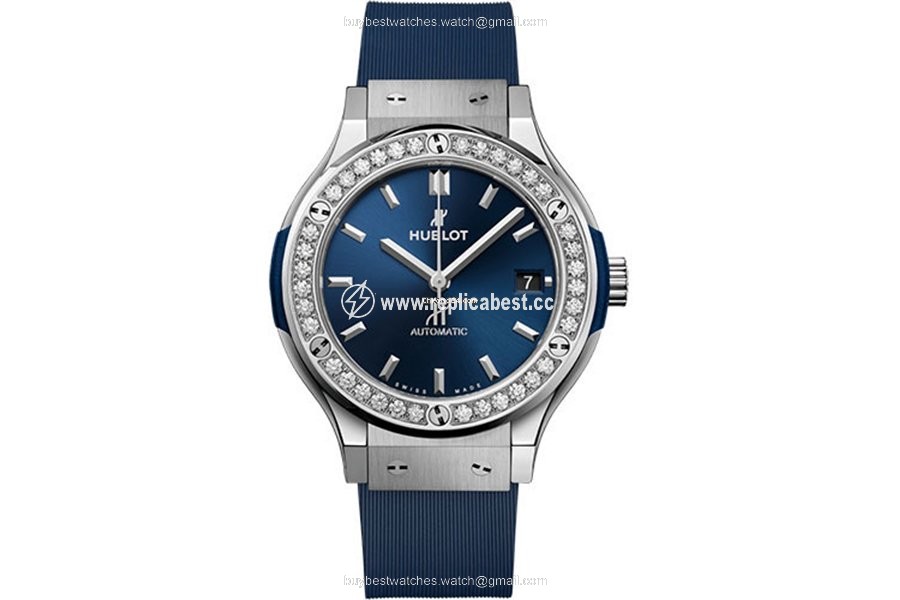 Hublot Classic Fusion Blue Womens watch Titanium 565.NX.7170.RX.1204