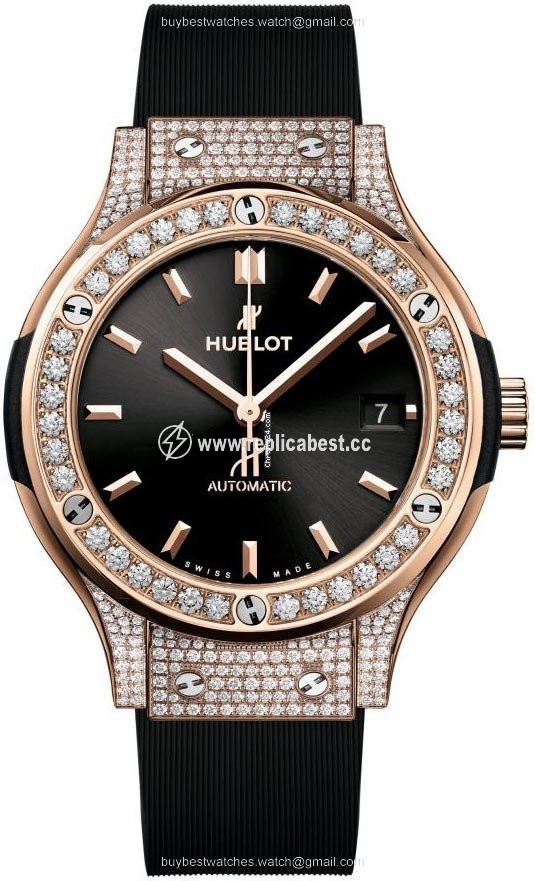 Hublot Classic Fusion 45, 42, 38, 33 mm Womens watch Automatic Rose gold 565.OX.1480.RX.1604
