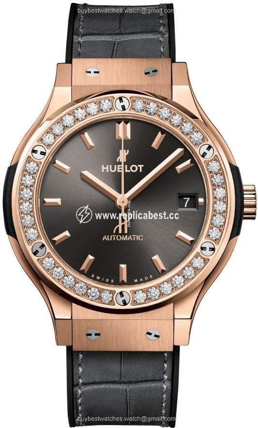 Hublot Classic Fusion Racing Grey Mens watch Unisex Automatic Rose gold 565.OX.7081.LR.1204
