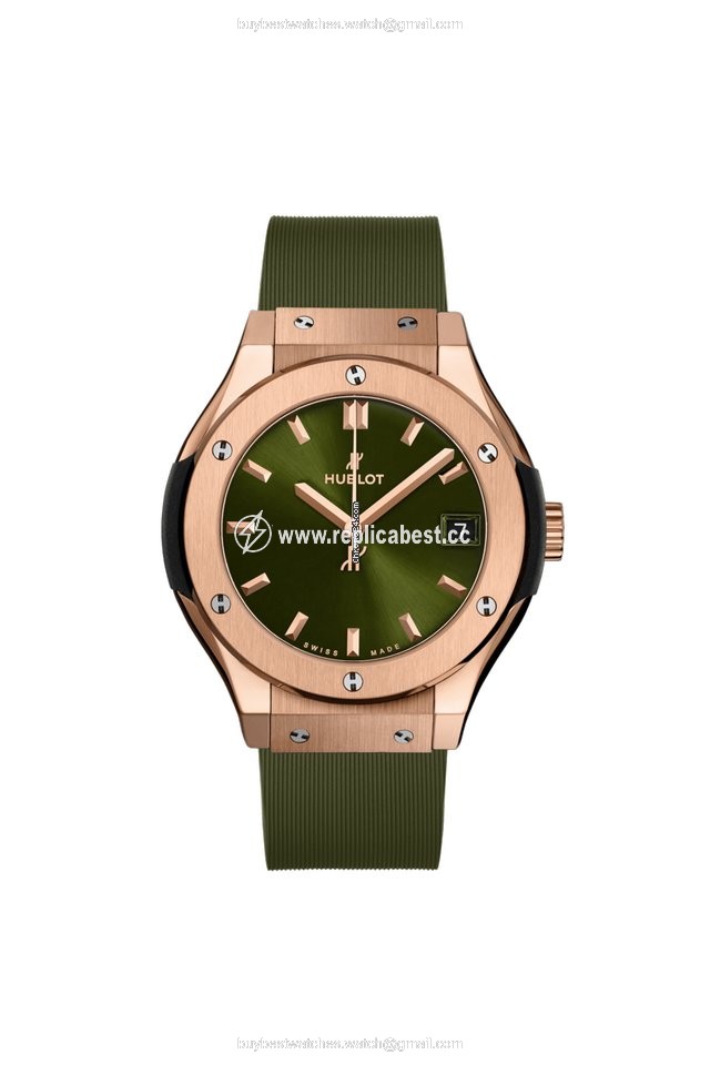 Hublot Classic Fusion Quartz Mens watch Unisex Rose gold 581.OX.8980.RX