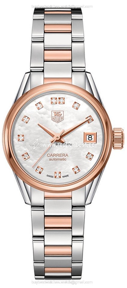 TAG Heuer Carrera Lady Womens watch Automatic Steel WAR2452.BD0772