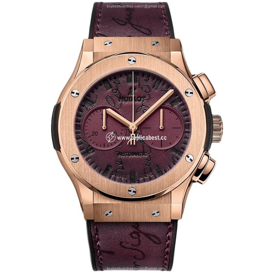 Hublot Classic Fusion Chronograph Mens watch Unisex Automatic Rose gold 521.OX.050V.VR.BER18