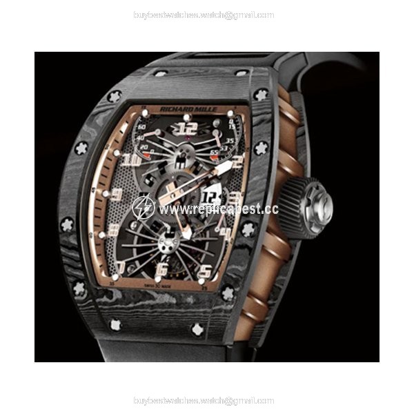 Richard Mille Mens watch Unisex Automatic Carbon RM022