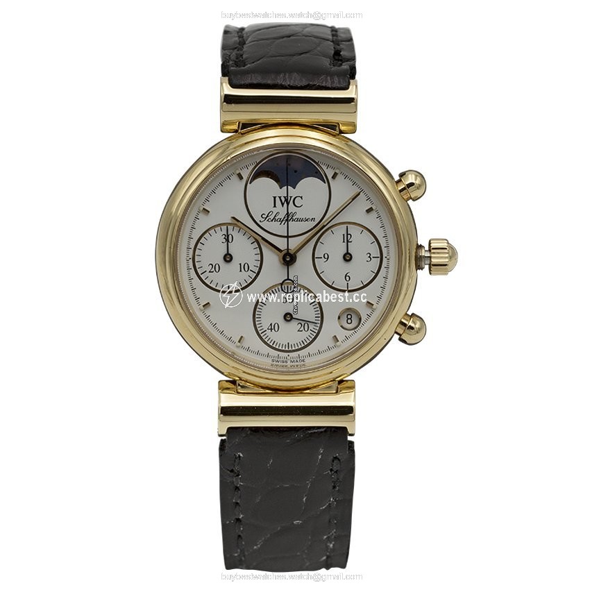 IWC Da Vinci Chronograph Womens watch Quartz Yellow gold IW373601
