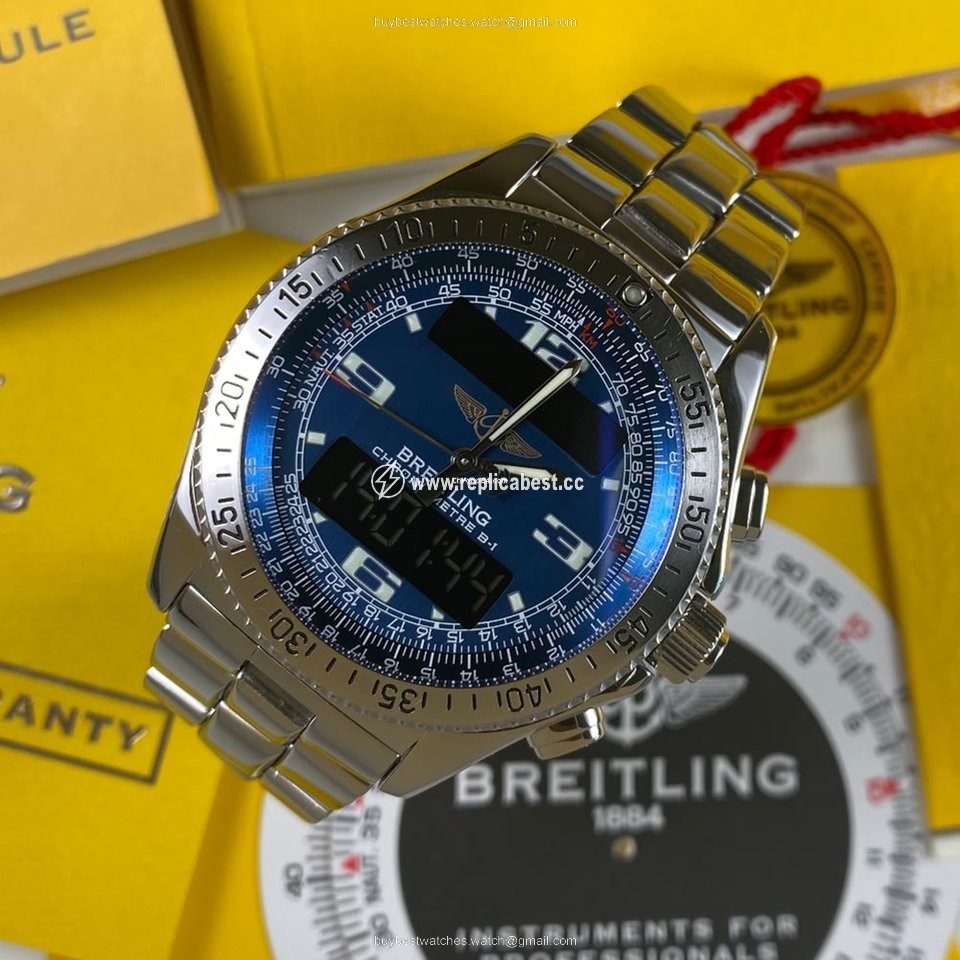 Breitling B-1 Mens watch Unisex Quartz Steel A78362