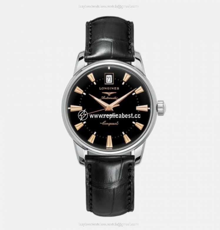 Longines Conquest Heritage Mens watch Unisex Automatic Steel L1.611.4.52.4