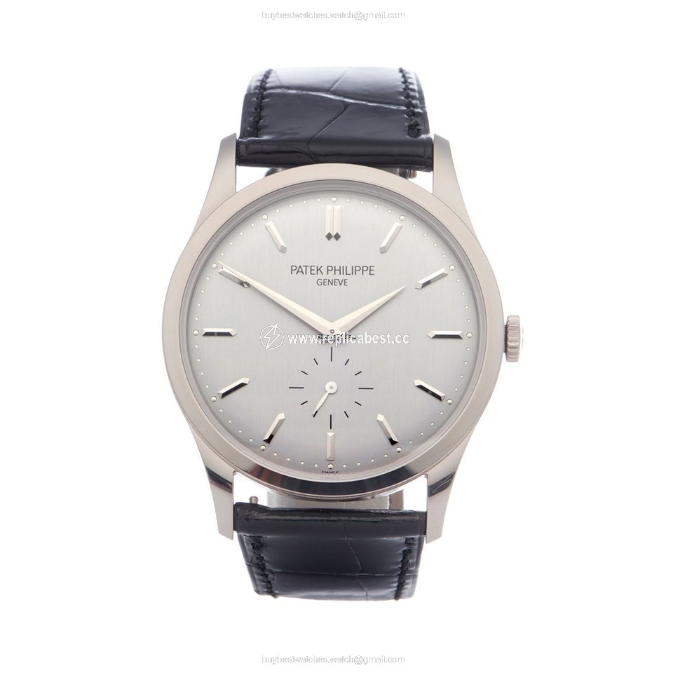 Patek Philippe Calatrava Mens watch Unisex Manual winding White gold 5196G