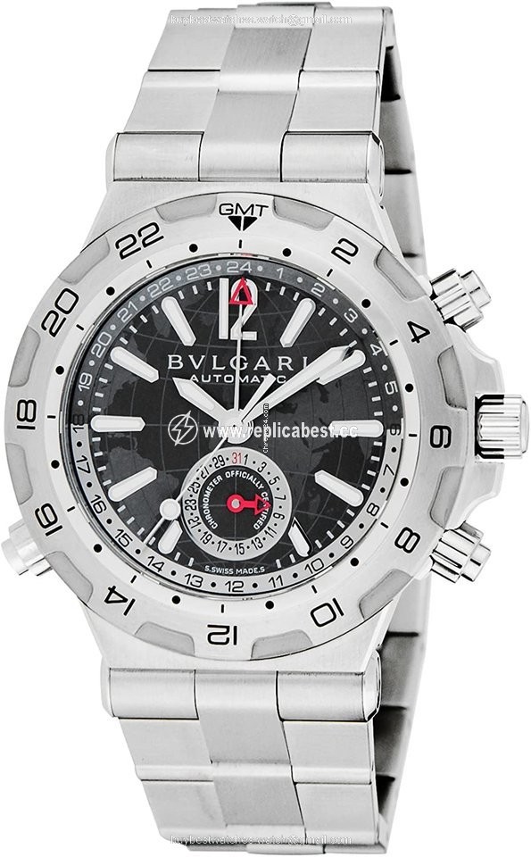 Bulgari Diagono Steel DP42C14SSDGMT