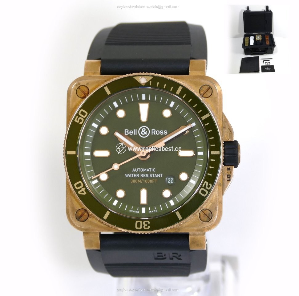 Bell & Ross BR 03 BR0392-D-G-BR SCA