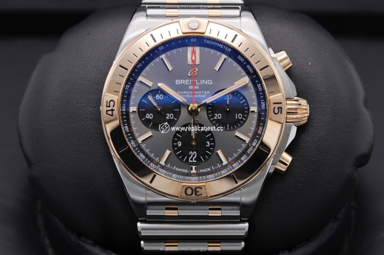Breitling Chronomat Gold Steel UB0134