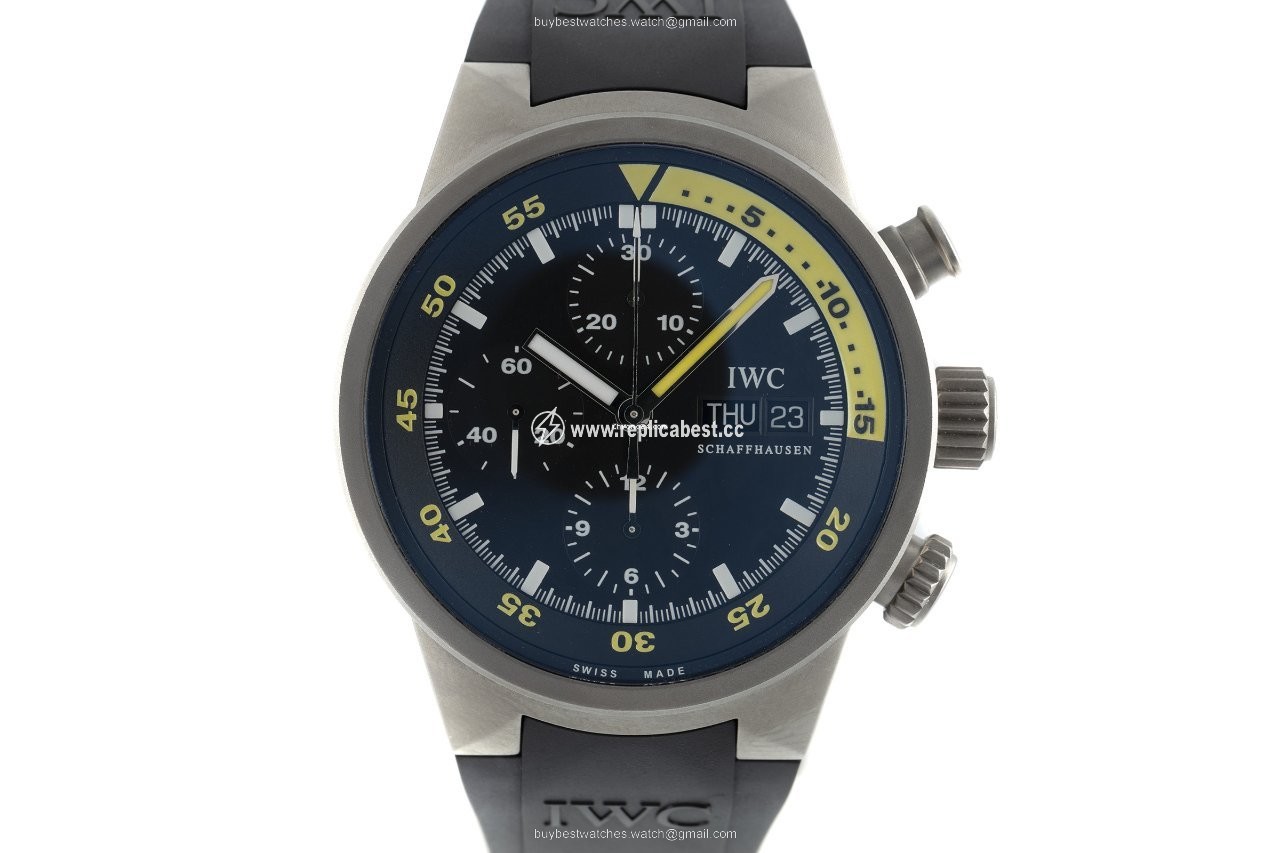 IWC Aquatimer Chronograph Mens watch Unisex Automatic Titanium 3719