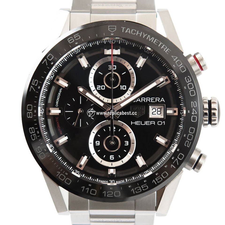 TAG Heuer Carrera Calibre HEUER 01 Mens watch Unisex Automatic Steel CAR201Z.BA0714