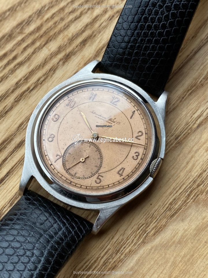 IWC Mens watch Unisex Manual winding Steel 308