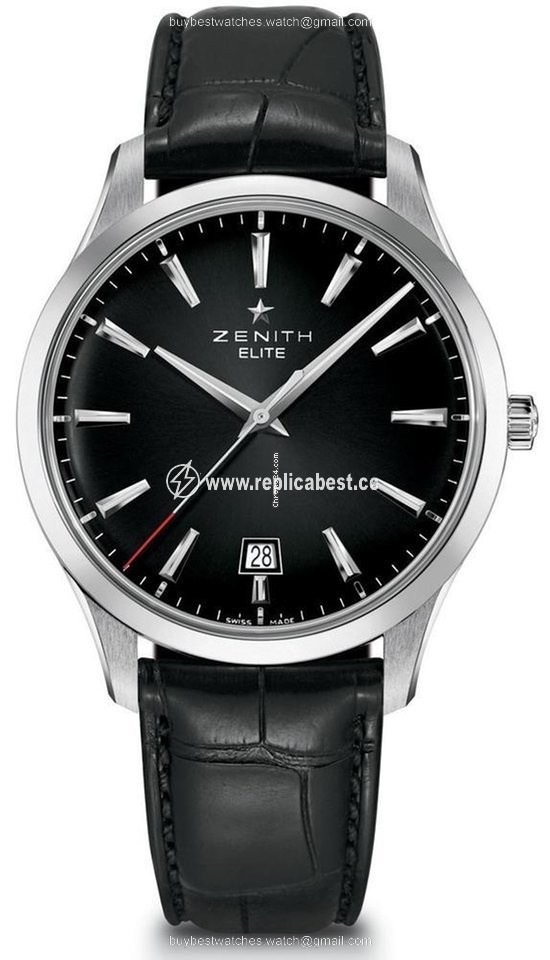 Zenith Captain Central Second Mens watch Unisex Automatic Steel 03.2020.670 21.C493