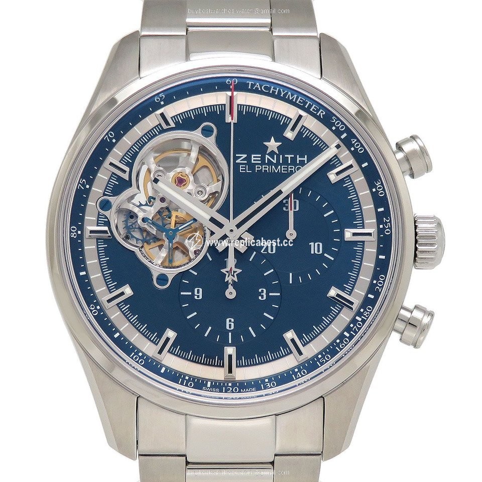 Zenith El Primero Mens watch Unisex Automatic Steel 03.20416.4061