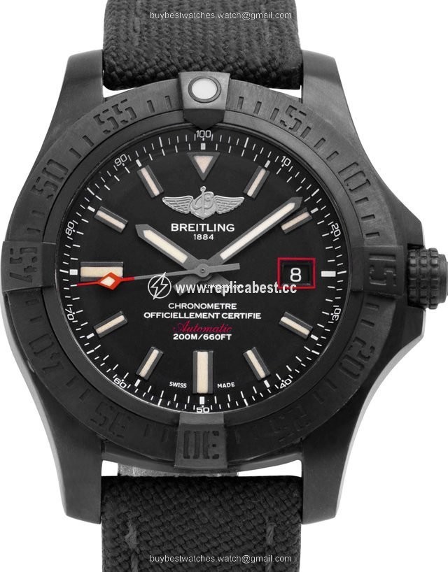 Breitling Avenger Blackbird 44 Mens watch Unisex Automatic Titanium V1731110.BD74.109W.M20BASA.1