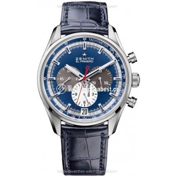 Zenith El Primero 36000 VpH Mens watch Unisex Automatic Steel 03.2040.400 53.C700