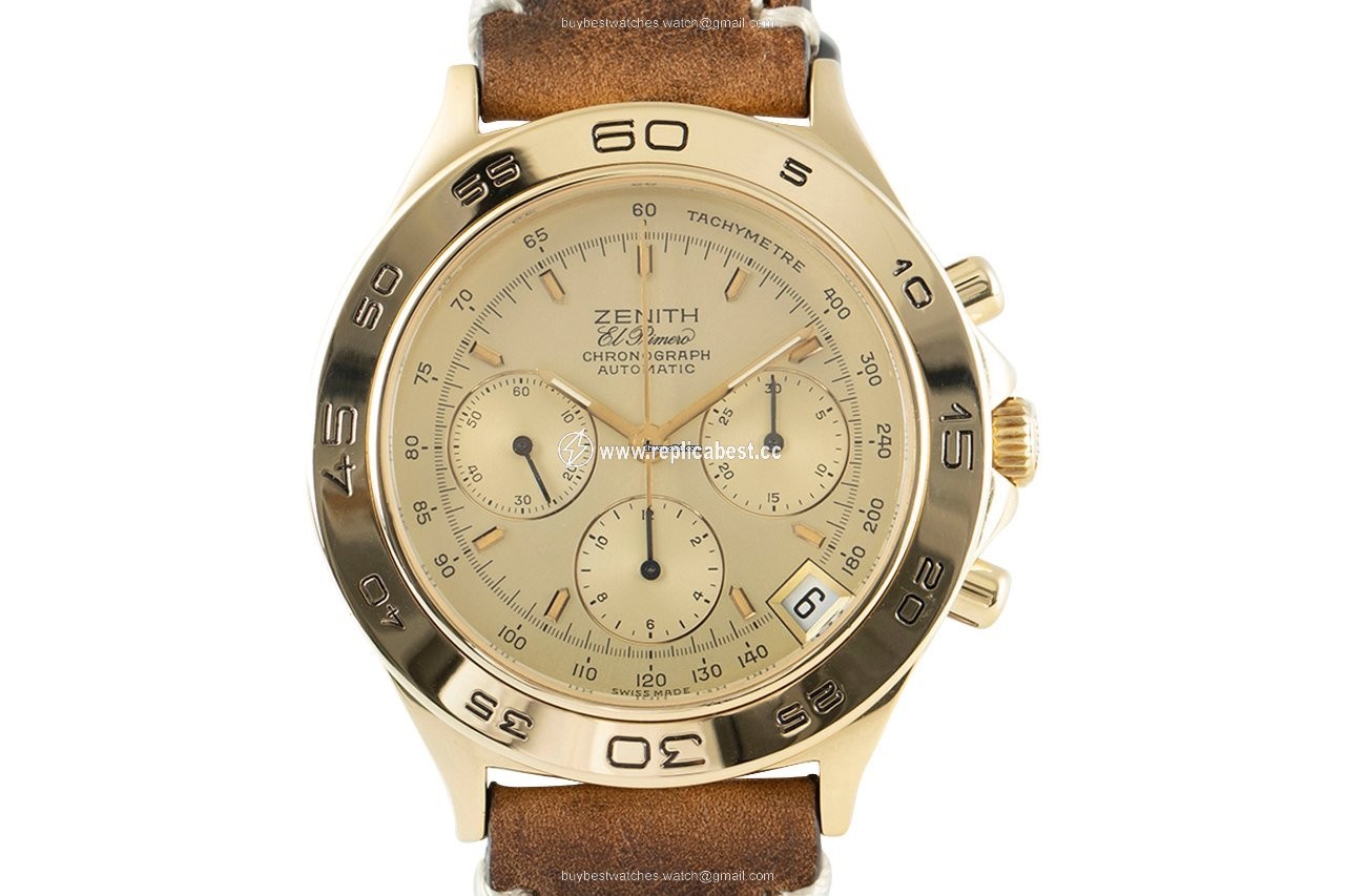 Zenith El Primero Mens watch Unisex Automatic Yellow gold 06-0060-400