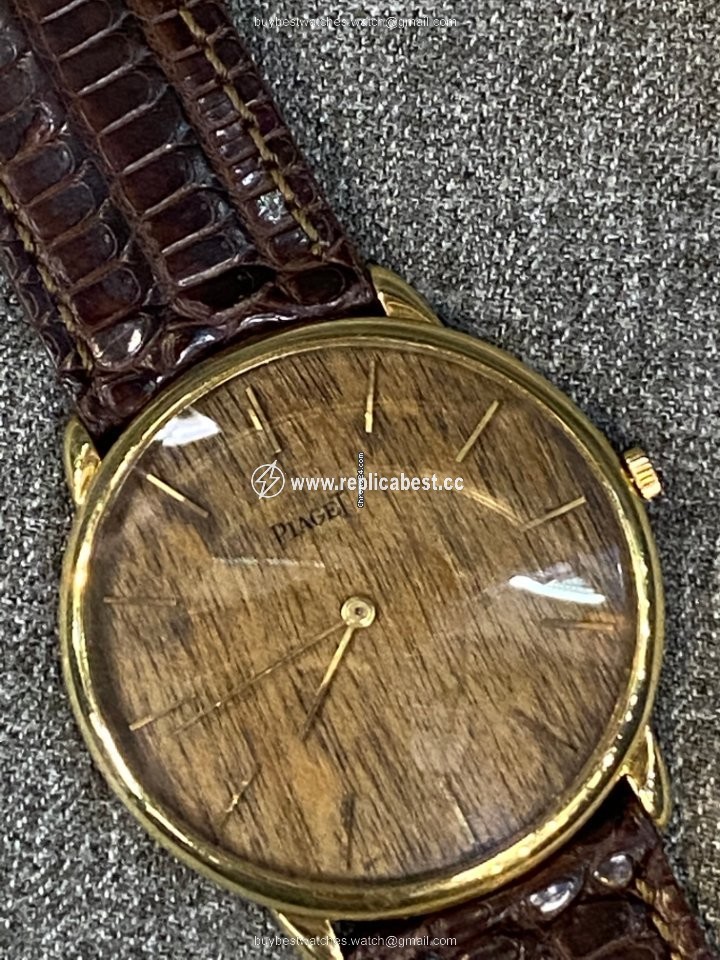 Piaget Mens watch Unisex Manual winding Yellow gold Piaget 1676-911