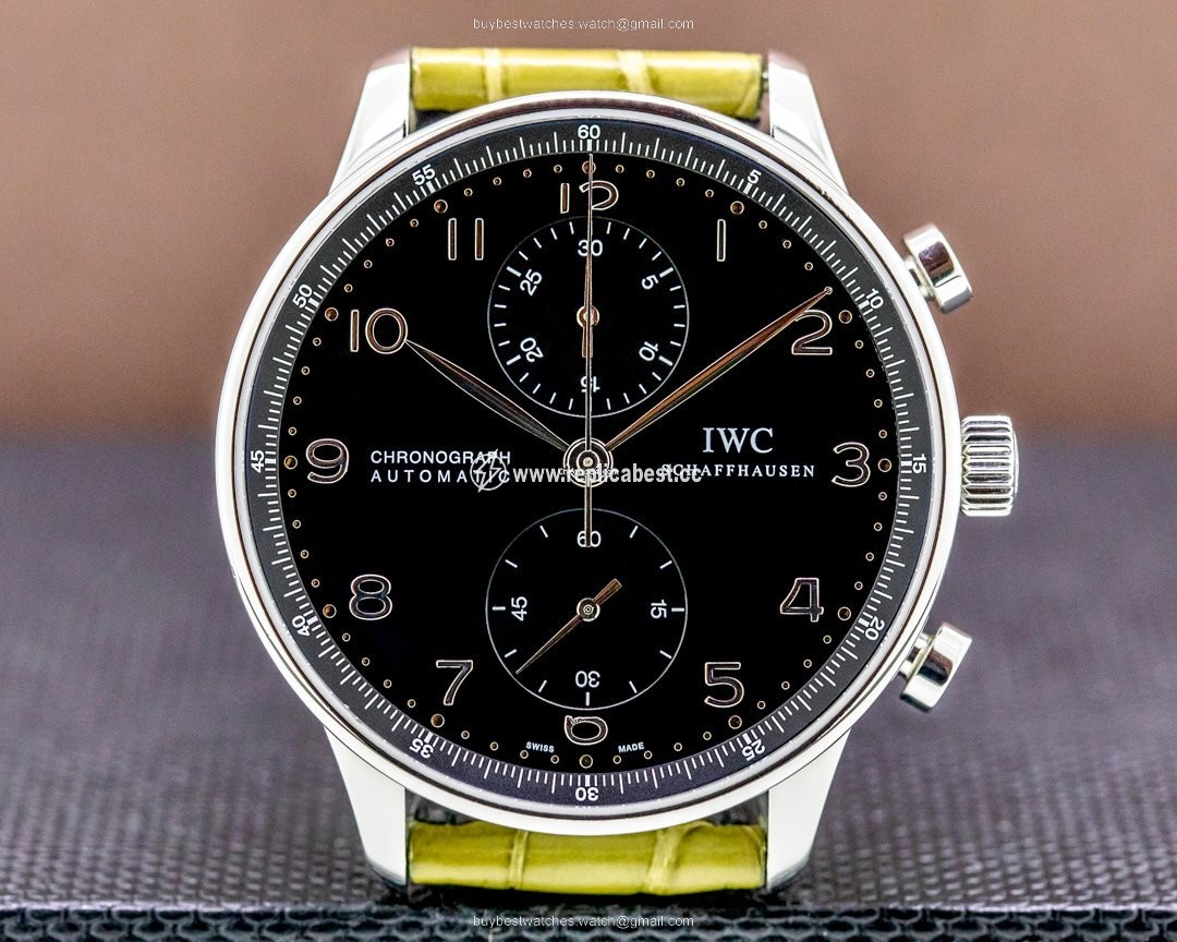 IWC Portuguese Chronograph Mens watch Unisex Automatic Steel IW371609