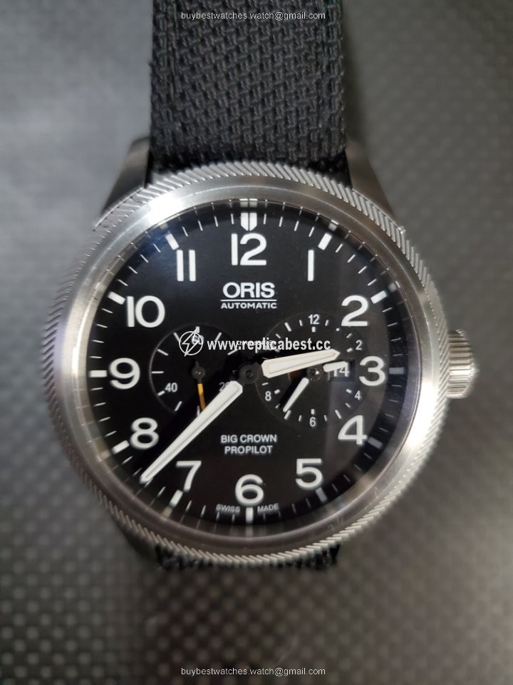 Oris Big Crown ProPilot Worldtimer Mens watch Unisex Automatic Steel 01 690 7735 4063-07 5 22 05FC