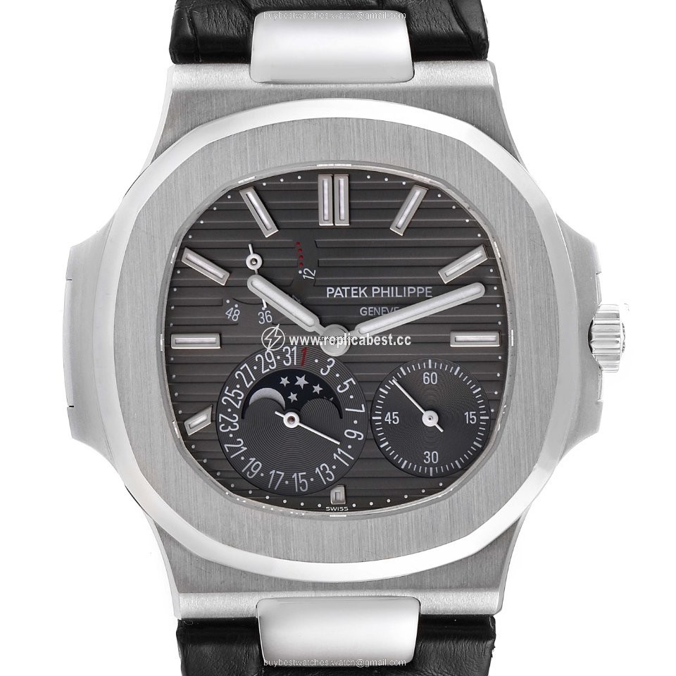 Patek Philippe Nautilus Mens watch Unisex Automatic White gold 5712G 001