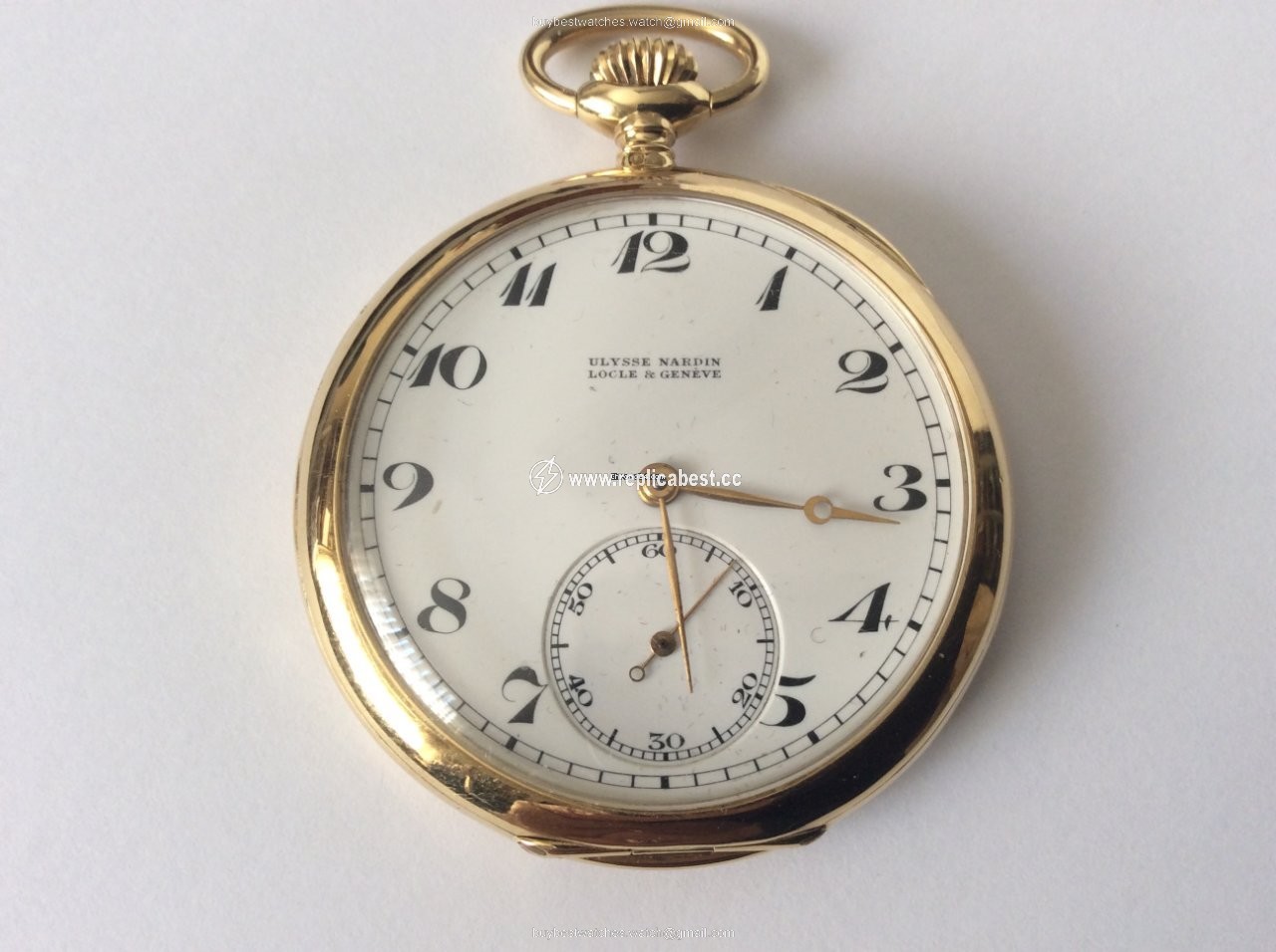 Ulysse Nardin Mens watch Unisex Manual winding Yellow gold 368416