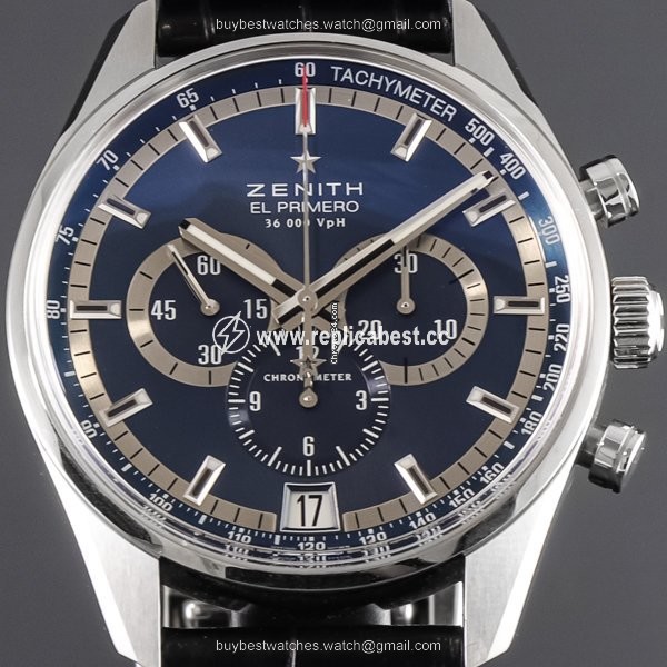 Zenith El Primero 36000 VpH Mens watch Unisex Automatic Steel 03.2041.400 51.C496