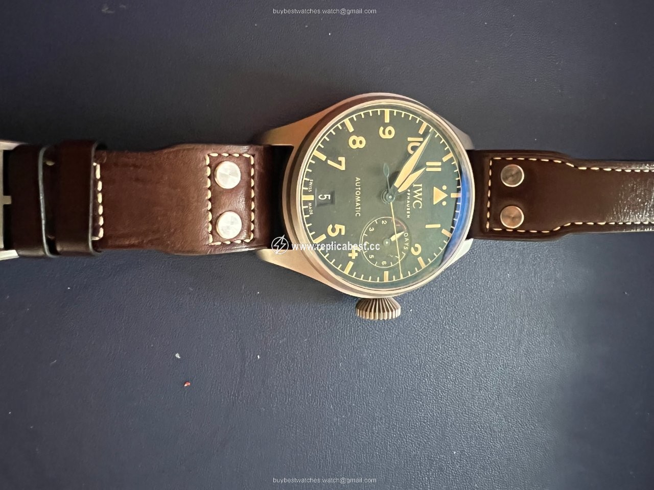 IWC Big Pilot Mens watch Unisex Automatic Titanium IW501004