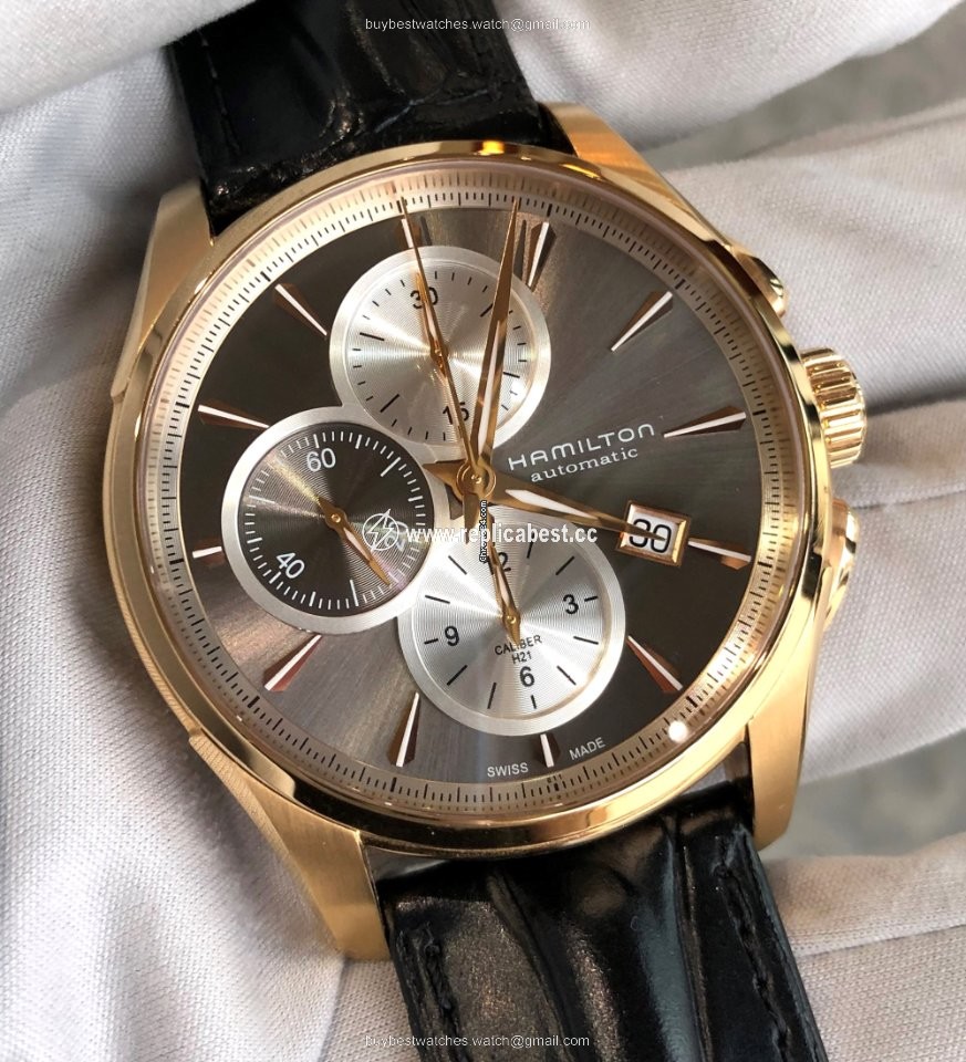 Hamilton Jazzmaster Auto Chrono Mens watch Unisex Automatic Steel H32546781