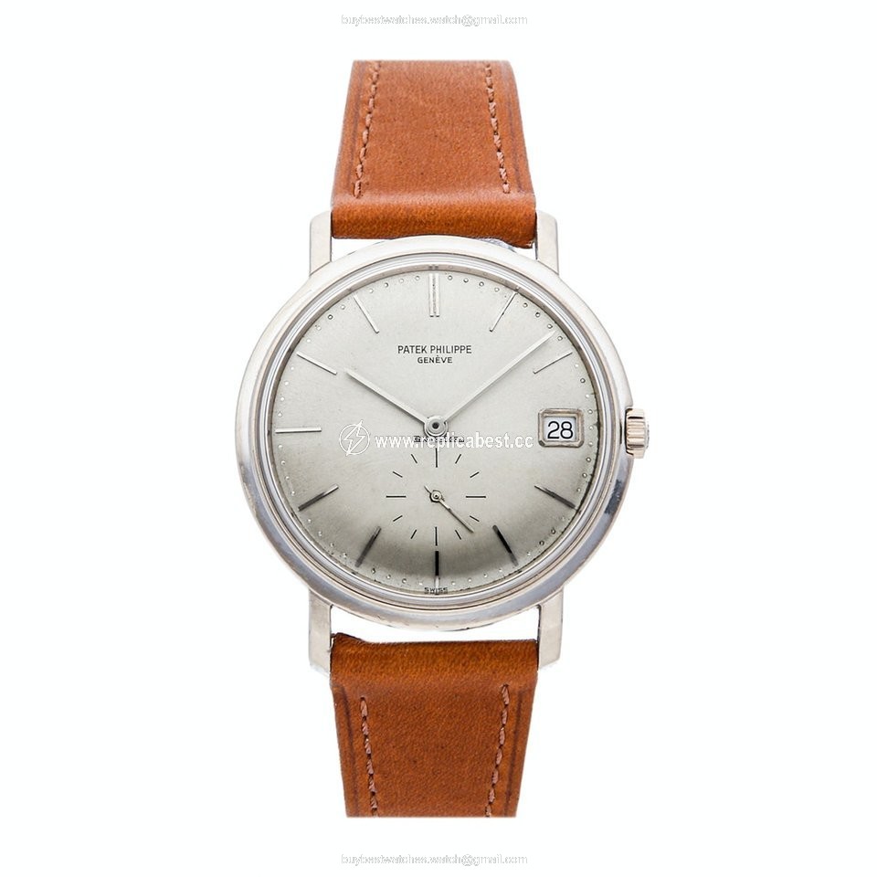 Patek Philippe Calatrava Mens watch Unisex Automatic White gold 3445G-020