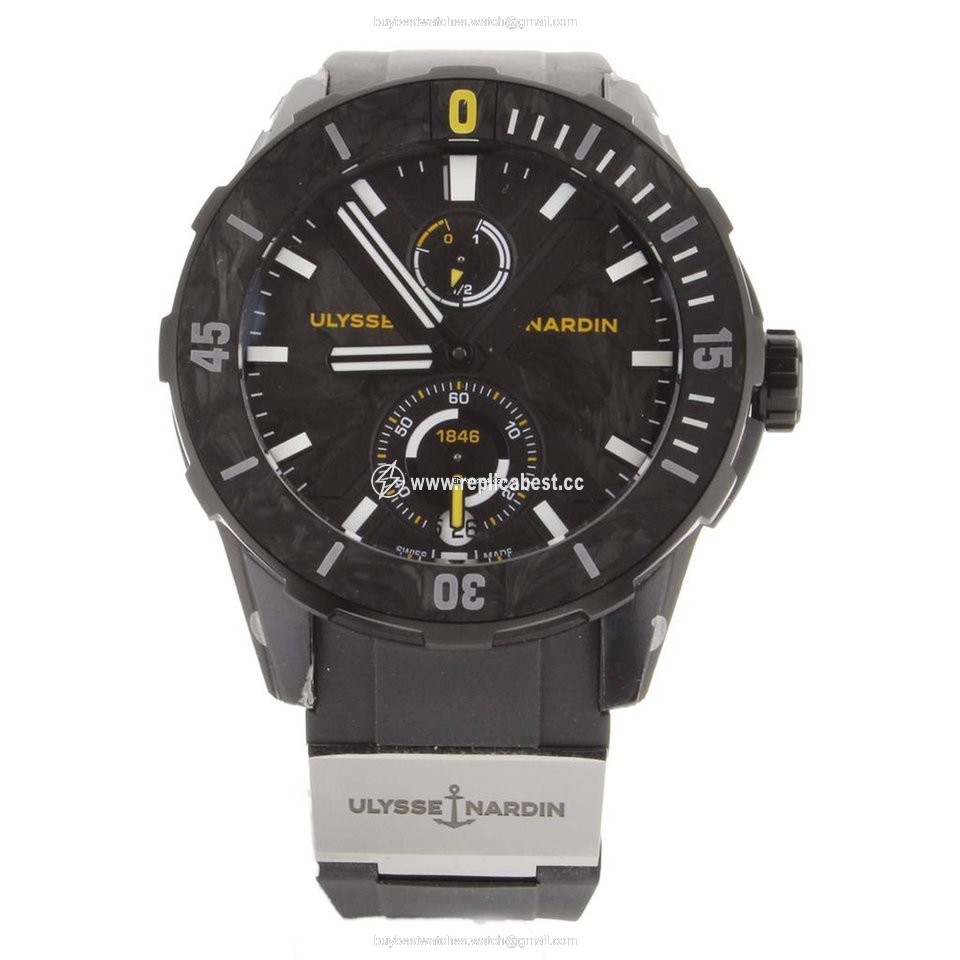 Ulysse Nardin Marine Mens watch Unisex Automatic Titanium 1183-170LE 92-CAP
