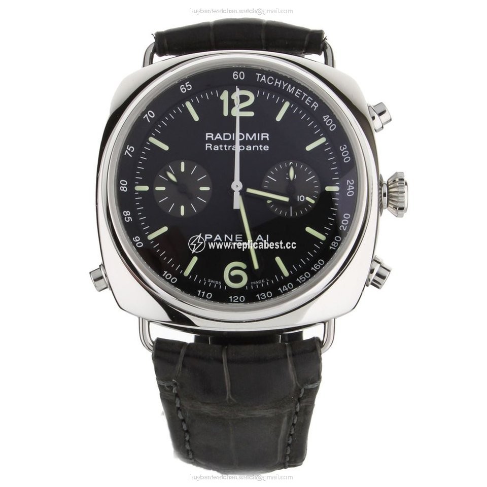 Panerai Radiomir Rattrapante Mens watch Unisex Automatic Steel PAM214