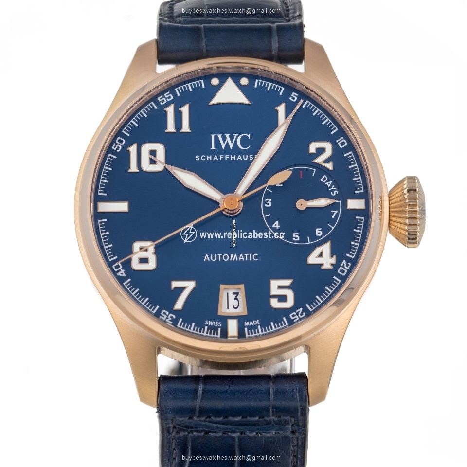 IWC Big Pilot Mens watch Unisex Automatic Rose gold IW500909