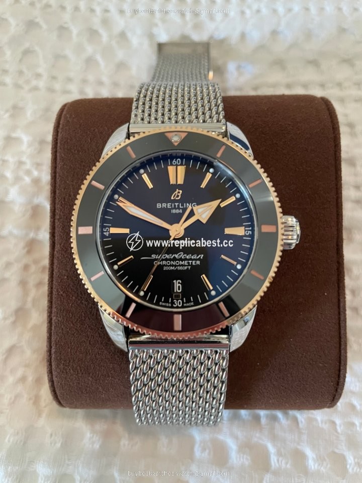 Breitling Superocean Heritage Mens watch Unisex Automatic Gold Steel UB2030121B1A1