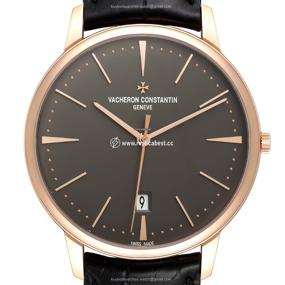 Vacheron Constantin Patrimony Mens watch Unisex Automatic Rose gold 85180 000R-9166